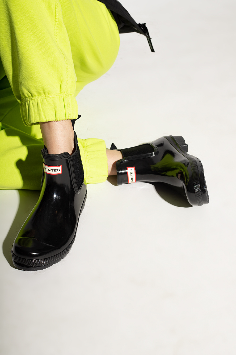 Hunter 'Original Chelsea Gloss' rain boots | Women's Shoes | Vitkac